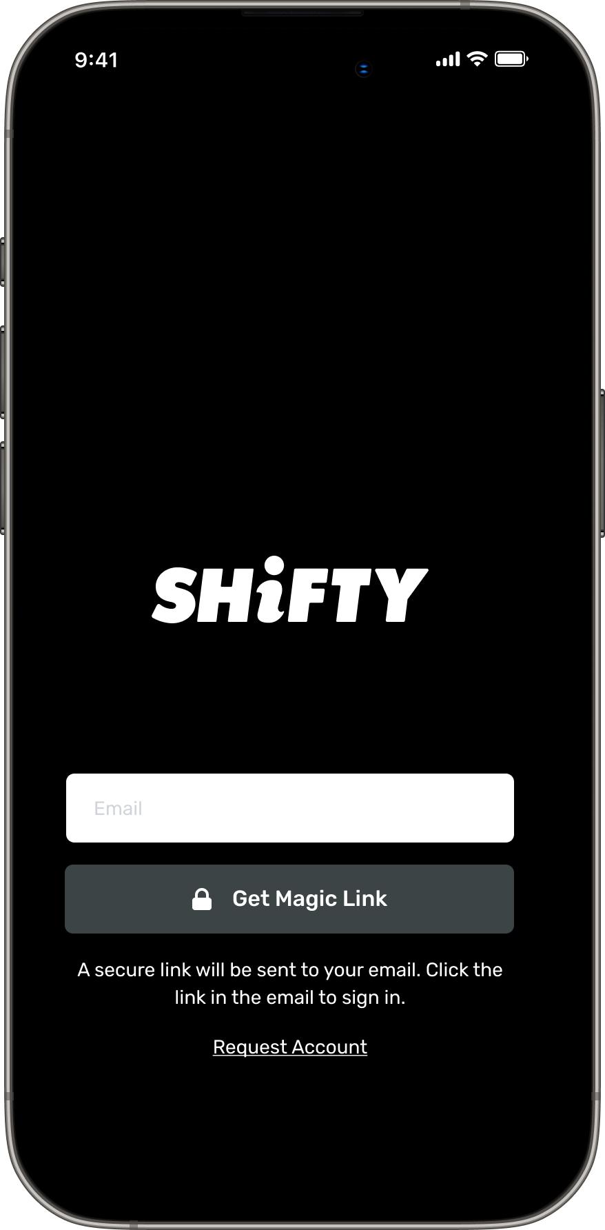 Shifty App Screenshot