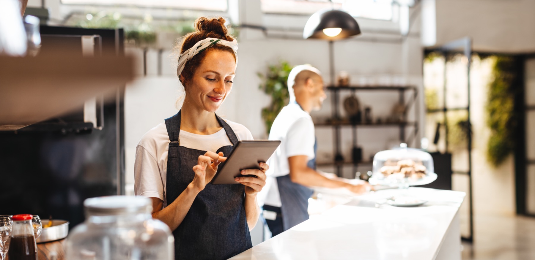 Chef holding a checklist clipboard